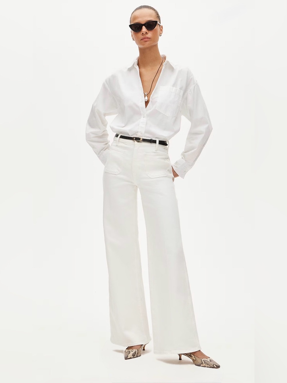 J.Crew Patch-pocket denim trouser